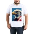 thumbnail image 5 of Summer Short Sleeve Tops Crew Neck Shirts For Women EaglePlus Size Tee Shirts, 5 of 5