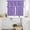 Purple, variant on Light Blue Teal Kitchen Curtains Sets for Windows 24 Inch Length, Retro Botanical Abstract Art Rod Pocket Window Treatments Tier Curtains and Valances Set for Bedroom/Bathroom