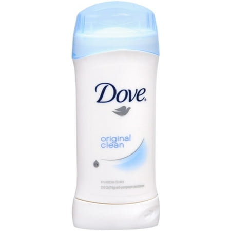 Dove Anti-Perspirant Deodorant Invisible Solid Original Clean 2.60 oz (Pack of 2)