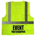 thumbnail image 2 of Photographer safety vest, Event Photographer High Visibility vest, 2 of 2