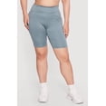 thumbnail image 3 of Women's Plus Size Cell Phone Pocket Biker Shorts, 3 of 4