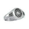Keepsake Personalized Women's Signet Class Ring available in Valadium Metal