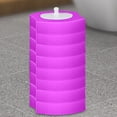 thumbnail image 1 of Cepillo De Baño Escobilla de baño para baño, cepillo desechable sin esquinas muertas (cabeza de repuesto de lavanda) Wdftyju Libre de BPA, 1 of 3