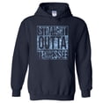 thumbnail image 3 of UGP Campus Apparel Straight Outta Tennessee - Nashville Football Hometown Pride Hoodie - 3X-Large - Navy, 3 of 6
