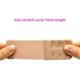 thumbnail image 5 of GFDYREE Women's Bra Extender 2 Hook,Stretchy Soft and Comfortable Bra Strap Extension(Skin Color 3pcs), 5 of 5