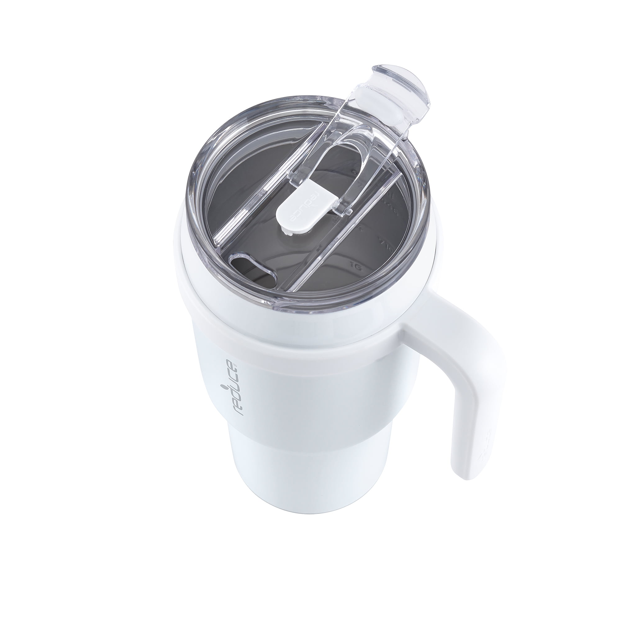 Reduce 40oz Cold1 Vacuum Insulated Stainless Steel Straw Tumbler Mug Matte  Black