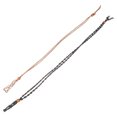 thumbnail image 4 of 2pcs Collier Cordon Vide Support de Pierre Collier de Pierre Support de Collier Réglable, 4 of 7