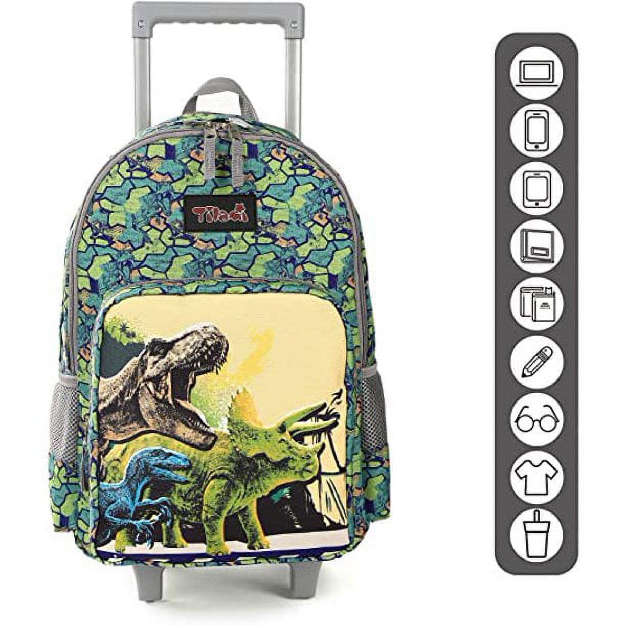 Jurassic world rolling backpack cheap