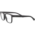 thumbnail image 3 of AX ARMANI EXCHANGE Men's Ax3071f Low Bridge Fit Rectangular Sunglasses, Matte Black/Demo Lens, 54 mm, 3 of 7