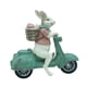 thumbnail image 3 of Estatua de conejo Strade Fareast Limited decoración de Pascua figura de conejo divertida 19 cm x 17,5 cm, 3 of 8
