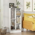 thumbnail image 2 of Costway 5-Cube Bookcase for Kids 41" Wooden Toy Storage Organizer for Kid's Room White, 2 of 10