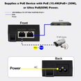 thumbnail image 2 of Inyector PoE++ ThePoeStore 60W Gigabit 10/100/1000 Mbps RJ-45, 2 of 8
