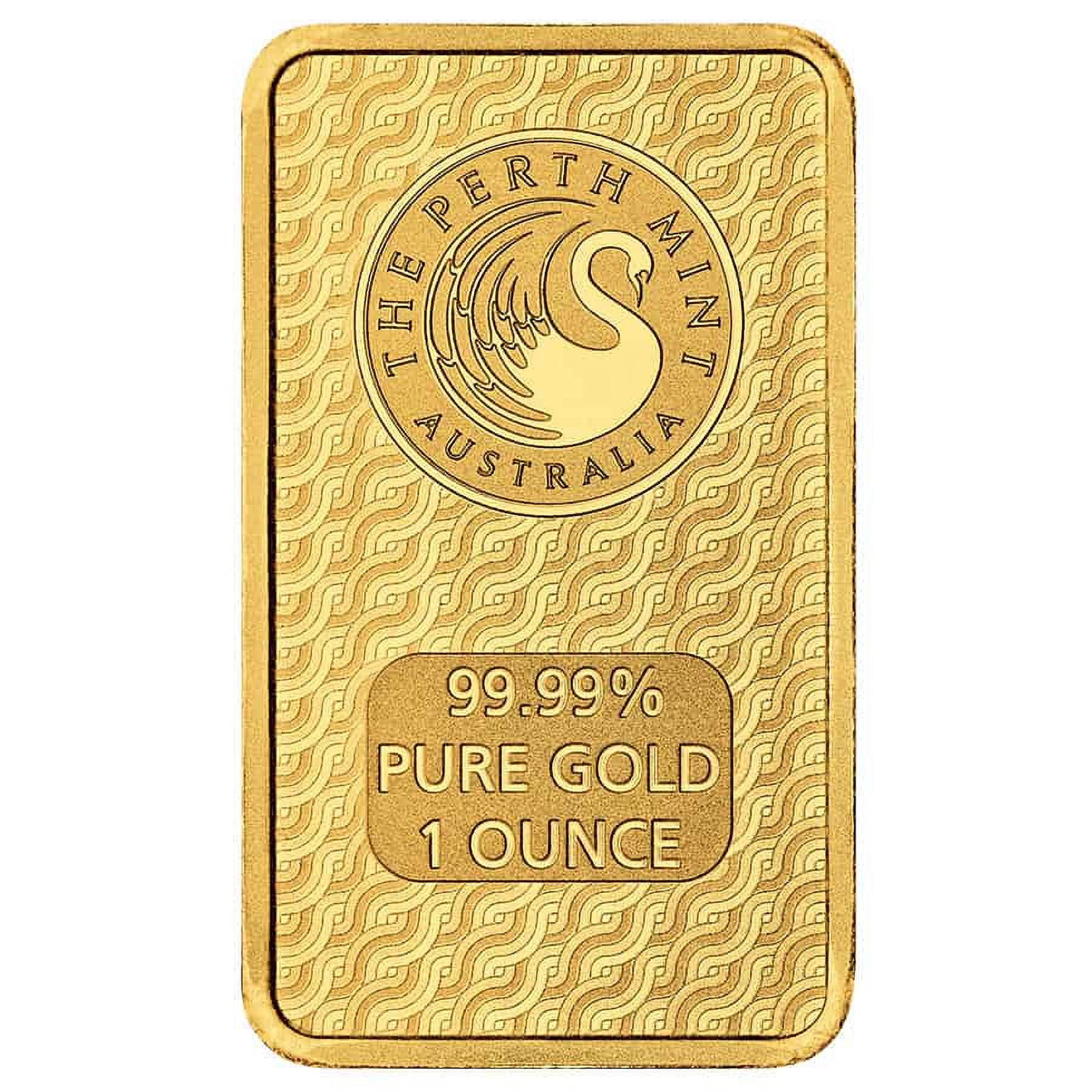 1 oz Perth Mint Lunar Year of the Dragon Gold Bar .9999 Fine (in Assay)