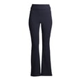 thumbnail image 4 of Athletic Works Women's Flare Yoga Pant with Fold over Waistband, 4 of 6