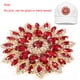 thumbnail image 4 of Piedras de cristal con base dorada y roja brillante para decorar prendas de vestir y accesorios de mujer, 11 cm, 4 of 8