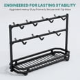 thumbnail image 6 of Large Coffee Mug Holder Stand Countertop, Tree Rack for 14 Mugs, 2 Tier Counter Display Storage, Metal Wire Tea Cup Holder for Coffee Station Kitchen Organizer, Not Included Mugs, 6 of 8