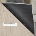 thumbnail image 6 of Addison Rugs Chantille Indoor/Outdoor Transitional Geometric Chocolate Machine Washable Round Rug, 8' x 8', 6 of 8