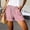 Pink, variant on Polka Dot Shorts Women Elastic Waist Shorts Elastic High Waisted Casual Going Out Shorts Pink,L