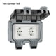thumbnail image 3 of Matsuzay Toma DE corriente DE pared resistente a la intemperie para el hogar, impermeable, para patio, Camping, 16A, enchufe DE eléctrico Adaptadores de corriente, 3 of 6