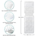 thumbnail image 5 of Toorise Full Body Bath Cushion Bath Pillow for Head and Neck Rest Bathtub Pillows with 30 Non-Slip Suction Full Body Spa Bath Mattress Cushion with Breathable Bathtub Mat, 5 of 10