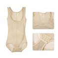 thumbnail image 6 of Unique Bargains Women Shapewear Tummy Control Full Bust Body Shaper Butt Lifter Thigh Slimmer Mesh Belt Beige Size L, 6 of 6