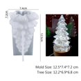 thumbnail image 1 of Molde de cera de árbol de Navidad para decoración del hogar, vela perfumada hecha a mano de silicona, DIY, yeso, resina, adorno, 1 of 4