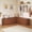 L-Shaped Walnut, variant on WIRRYTOR 59" Fluted L-Shaped Corner Storage Bench with Rounded Corners, Mid-Century Modern Breakfast Nook Bench, Extra Large Storage Chest, Natural