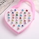 thumbnail image 3 of Anillo para niños, joyería de dibujos animados para mujer, anillo de princesa, juego de juguetes de resina, pequeños regalos para jardín de infantes, joyería para niñas, 3 of 4