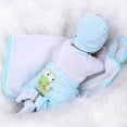 thumbnail image 4 of Muñeca de bebé de simulación de silicona suave de 55 ropa rosa para de cumpleaños de niños, 4 of 8