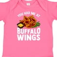 thumbnail image 4 of Inktastic Buffalo Wings Game Day Snack Boys or Girls Baby Bodysuit, 4 of 5