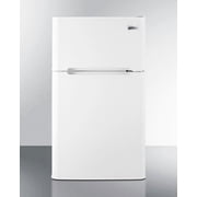 Summit 19" Wide 2-Door Refrigerator/Freezer - White