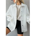 thumbnail image 2 of Eytino Denim Jacket Jean Jackets for Women Oversized Casual Long Sleeve Drop Shoulder Button Front Jean Jacket Coat with Pockets, 2 of 9