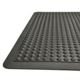 thumbnail image 4 of Rubber-Cal "Bubble Top" Anti-Fatigue Rubber Floor Mat, 5/8" x 2' x 3', Black Borders (Pack of 4), 4 of 6