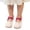 Beige, variant on Mary Jane Flats Polka Dot for Kids Girls Non-Slip Comfortable Dress Shoes School Party Wedding Green,Size 36