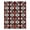 Red, Pattern 11, variant on ODIKA 4'x6' Machine Washable Non-Slip Area Rug, Geometric Burgundy High Traffic Rug, Red, 942114
