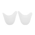 thumbnail image 2 of hengtong 2xSoft Foot Pointe Cover Comfortable Toe Protector for Ballet Dancers White with hole, 2 of 9
