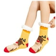 thumbnail image 3 of EnJoCho Clearance Christmas Socks Slipper Socks Home Floor Socks Winter Warm Fuzzy Lined Socks Super Soft Socks Unisex Adult Xmas Themed Charming Socks Heated Socks, 3 of 9