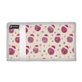 thumbnail image 2 of JIALIOU Nylon Trifold Card Wallet with ID Window Zipper Pocket for Men Women Teen Disco Balls Wear Santa Hats, 2 of 7