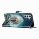 thumbnail image 3 of Patterned PU Leather Phone Case with Strap, Wallet Stand Function for Galaxy S25, 3 of 5