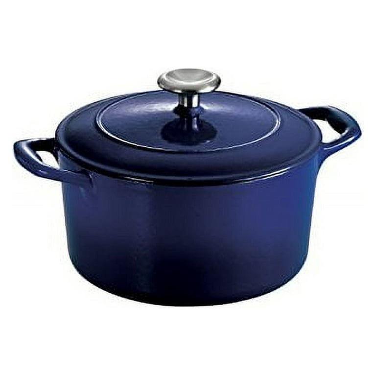 Tramontina Enameled Cast Iron 3.5Qt Covered Round Dutch Ovens