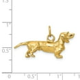 thumbnail image 2 of Charme pour Chien Teckel en Or Jaune 14K, 2 of 2