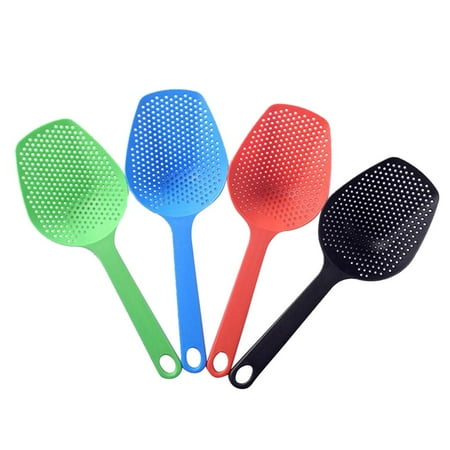 

Food Colander Strainer Spoon Unique Design Allows You Strain Right Out of the Pot or for Vegetables Fried