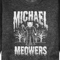 thumbnail image 3 of Instant Message - Michael Meowers - Men's Crew Neck Fleece Pullover, 3 of 6