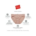 thumbnail image 3 of Hanes Women's Cotton White Brief 10-Pack, Style PW40WH, 3 of 5