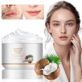 thumbnail image 4 of Facial Depilatory Cream - Coconut Hair Removal Cream for Women - Upper Lip and Chin Hair Remover Cream - Gentle and Non-Irritating, 4 of 6