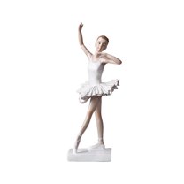Artificial Ballerina Figurine Home Office Decor, Ballet Statue Art Sculpture With Elegant Dance Posture, Collectible Gift For Girls Women Living Room Bedroom Tabletop Shelf Decoration