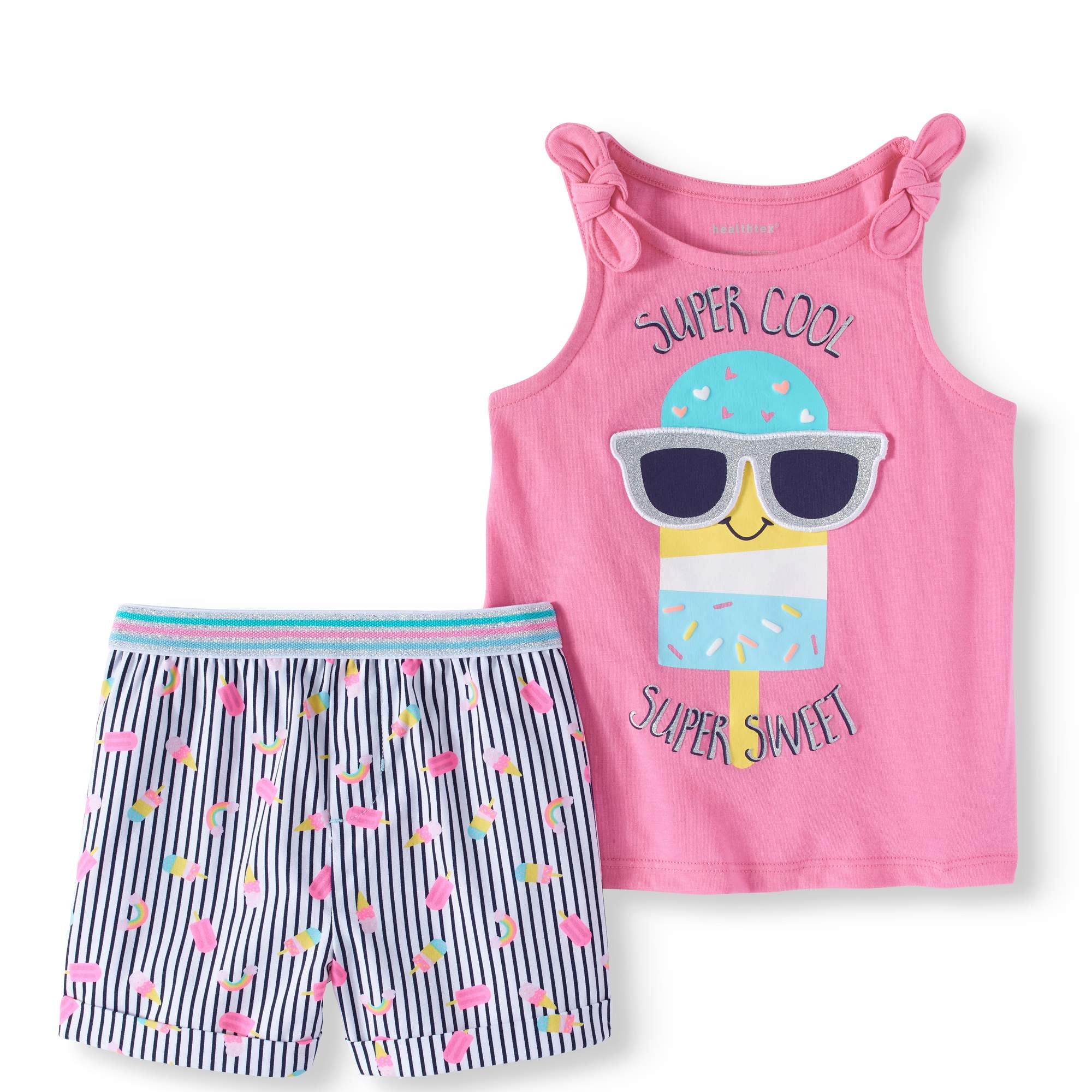 Toddler Girl Tank Top & Shorts, 2pc Outfit Set