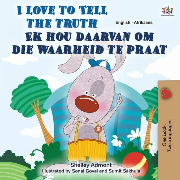 English Afrikaans Bilingual Collection I Love to Tell the Truth (English Afrikaans Bilingual Children's Book), (Paperback)