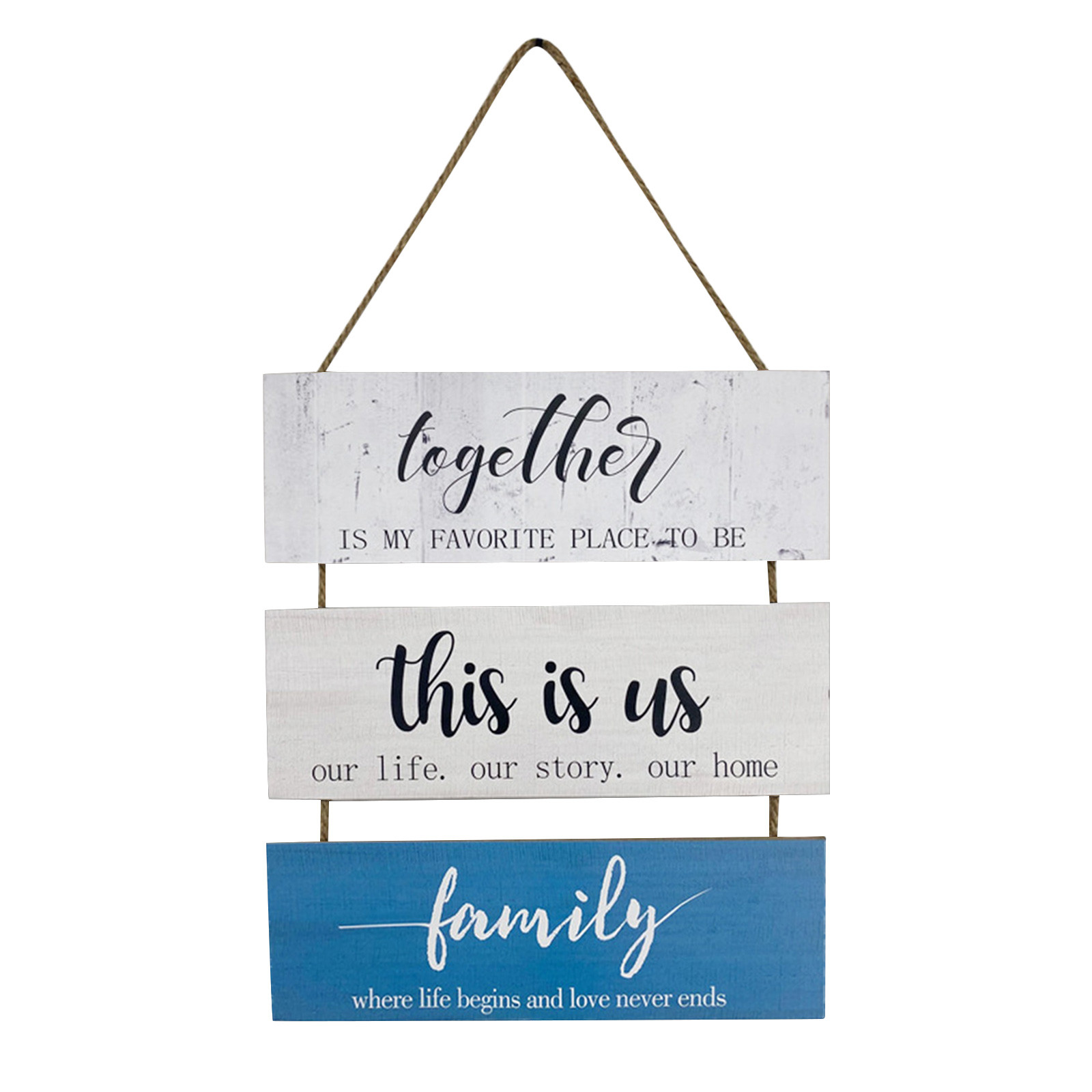 Hanging Ornaments Decorative Wooden Signs Rustic Farmhouse Wooden Wall