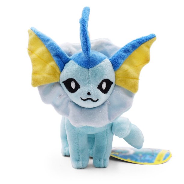 Etiqueta colgante de Pokémon para niñas, juguetes de peluche Kawaii, Eevee, periférico, familiar, posición de pie, Vaporeon, Jolteon, Flareon"20cm80g420cm" Fivean Toy model